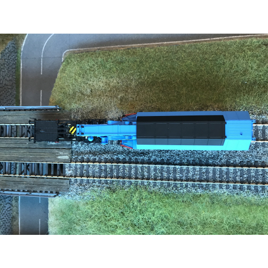 Obrotowy dźwig kolejowy EDK 750 Roco 73038 H0